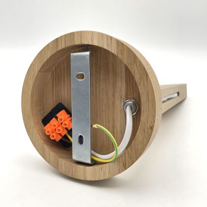 Kinkiet ANTONIO 1xE14/40W/230V dąb