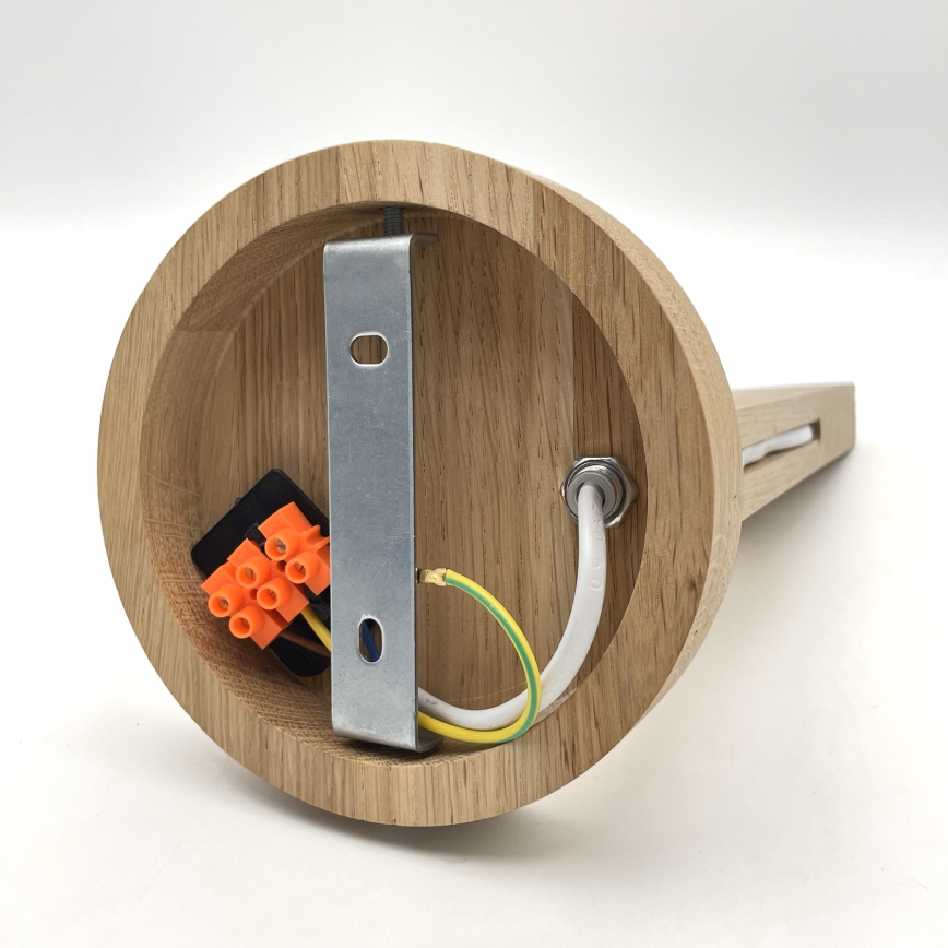 Kinkiet ANTONIO 1xE14/40W/230V dąb