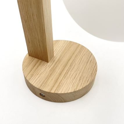 Kinkiet ANTONIO 1xG9/5W/230V dąb/biały