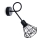 Kinkiet ARTEMIS 1xE14/40W/230V czarny