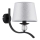 Kinkiet BARNI 1xE14/10W/230V czarny/srebrny