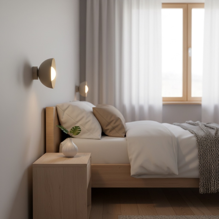 Kinkiet BIBI 1xG9/8W/230V beżowy