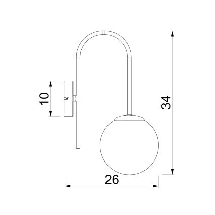 Kinkiet CAMBRIDGE 1xE14/15W/230V zielony