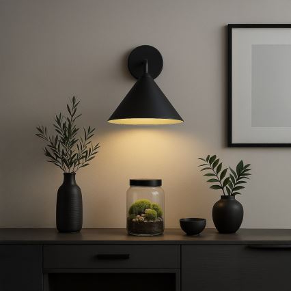 Kinkiet CAPITAL 1xGX53/15W/230V czarny