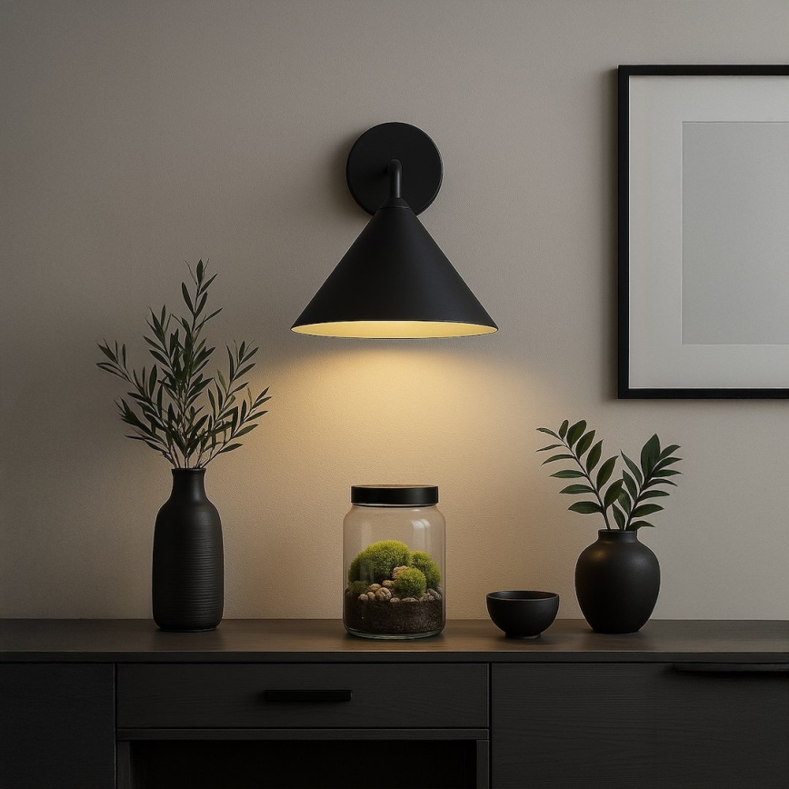 Kinkiet CAPITAL 1xGX53/15W/230V czarny