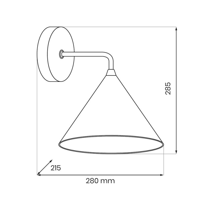 Kinkiet CAPITAL 1xGX53/15W/230V czarny