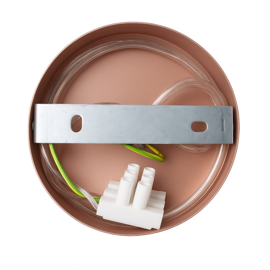 Kinkiet CAPITAL 1xGX53/15W/230V różowe złoto