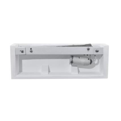 Kinkiet CEGIELKA 1xE14/12W/230V gips/biały