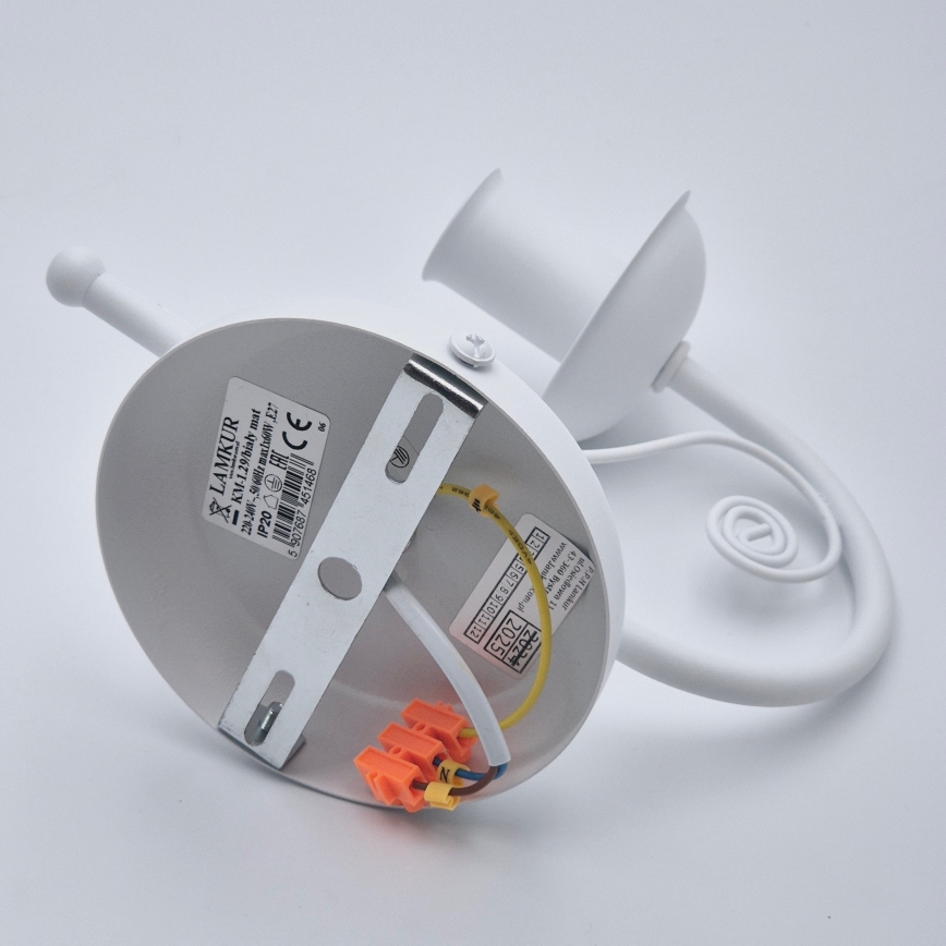 Kinkiet DONATO 1xE14/40W/230V biały