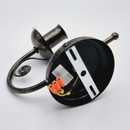 Kinkiet DONATO 1xE14x40W/230V patyna