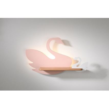 Kinkiet dziecięcy LED z półką SWAN LED/5W/230V, 
