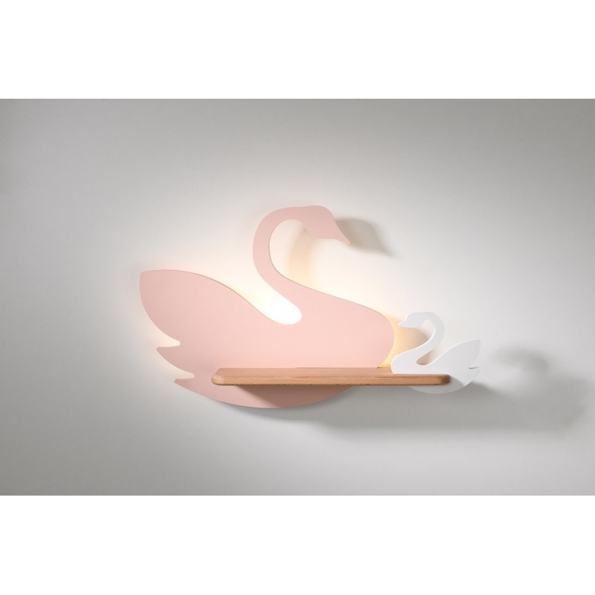 Kinkiet dziecięcy LED z półką SWAN LED/5W/230V, 
