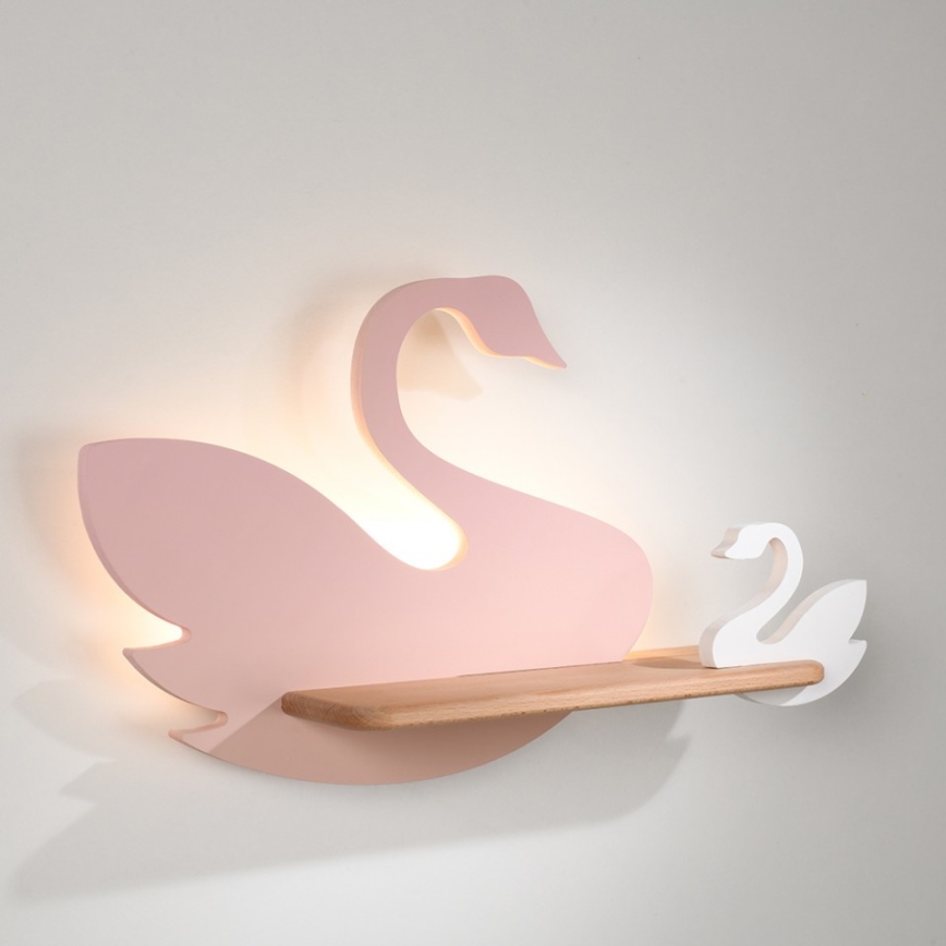 Kinkiet dziecięcy LED z półką SWAN LED/5W/230V, 