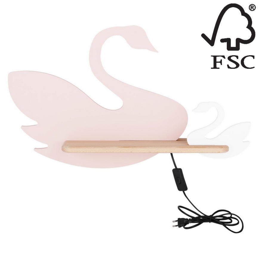 Kinkiet dziecięcy LED z półką SWAN LED/5W/230V, 