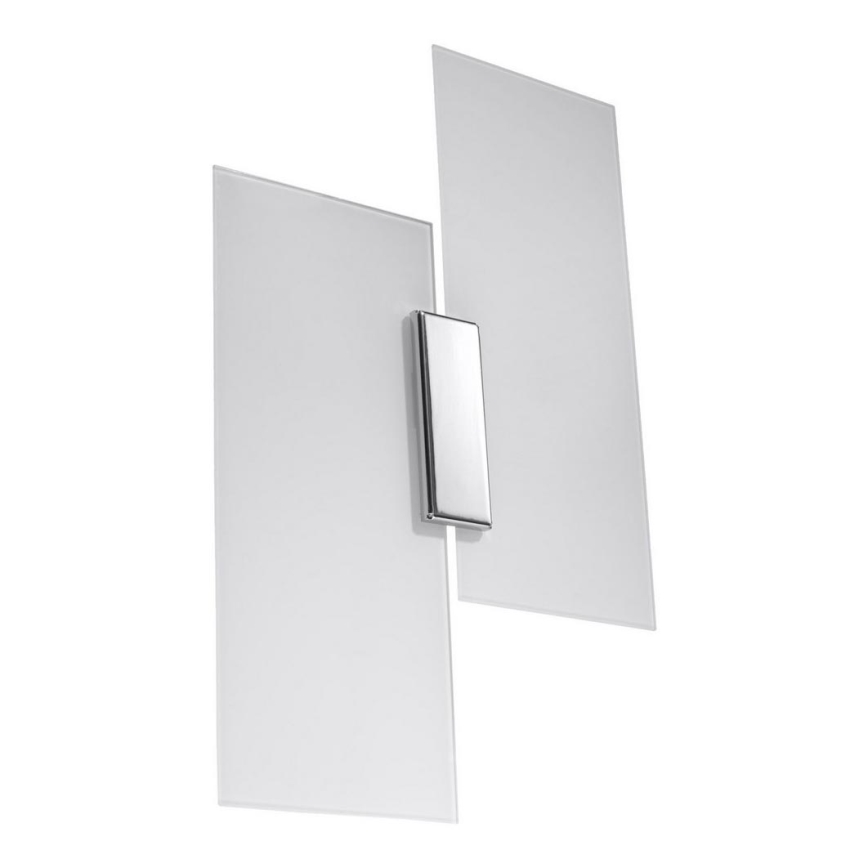 Kinkiet FABIANO 2xE27/60W/230V biały/chrom błyszczący