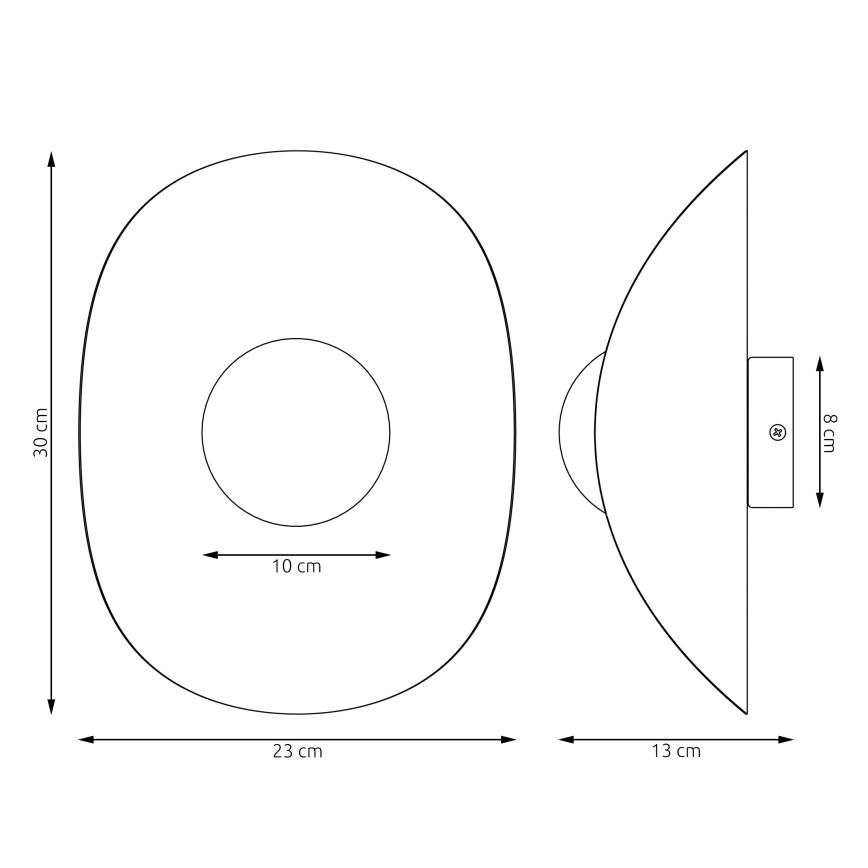 Kinkiet FIERO 1xG9/8W/230V czarny