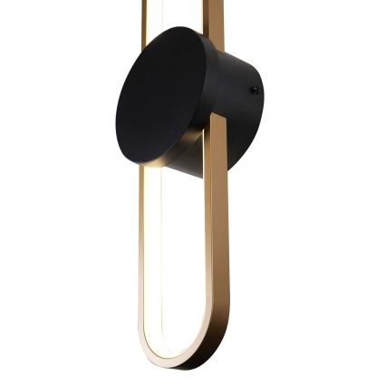 Kinkiet FLORENTYNA LED/24W/230V 4000K złoty/czarny