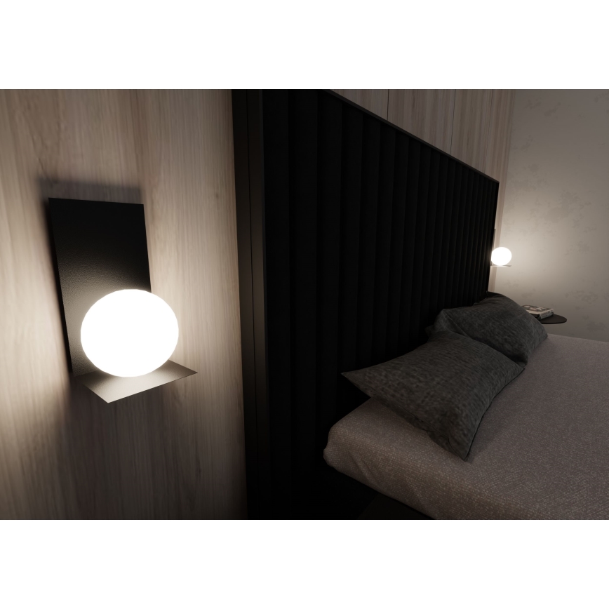 Kinkiet FORM 1xE14/10W/230V czarny