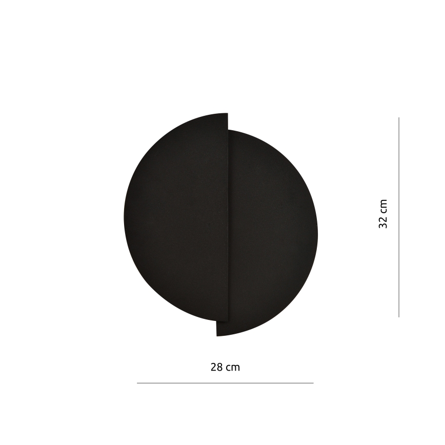 Kinkiet FORM 1xG9/8W/230V czarny