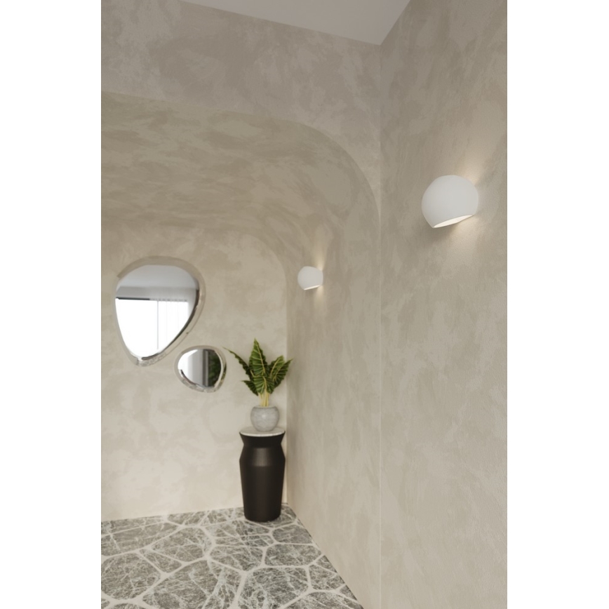 Sollux SL.0032 - Kinkiet GLOBE 1xE27/60W/230V biały