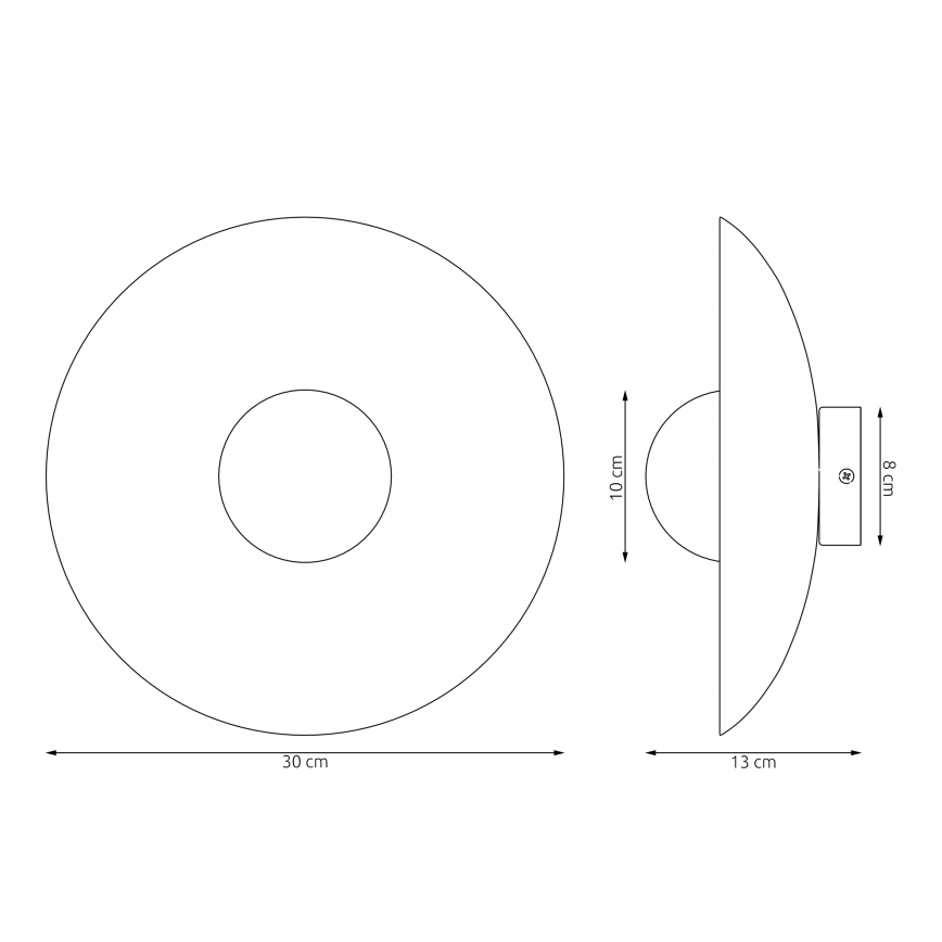 Kinkiet INSPO 1xG9/8W/230V czarny