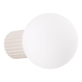 Kinkiet łazienkowy HALO 1xG9/8W/230V śr. 12 cm IP44 kremowy