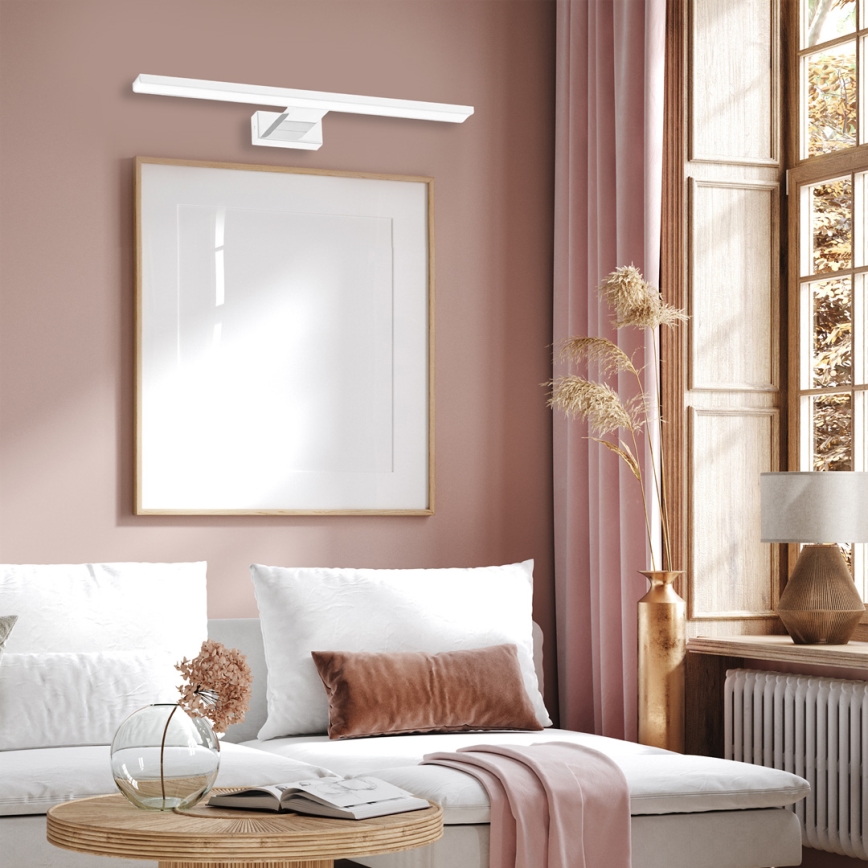 Kinkiet łazienkowy LED SHINE, 13,8 W, 230 V, 60 cm, IP44, biały