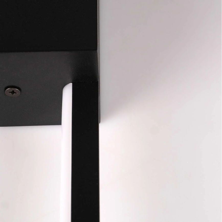 Kinkiet LED AISHA LED/12W/230V 4000K 80 cm czarny