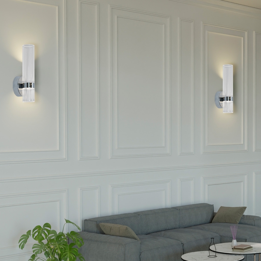 Kinkiet LED AMBIENTE LED/6W/230V 3000/4000/6000K chrom błyszczący