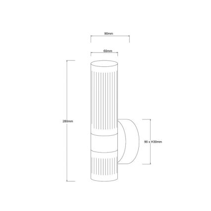 Kinkiet LED AMBIENTE LED/6W/230V 3000/4000/6000K złoty