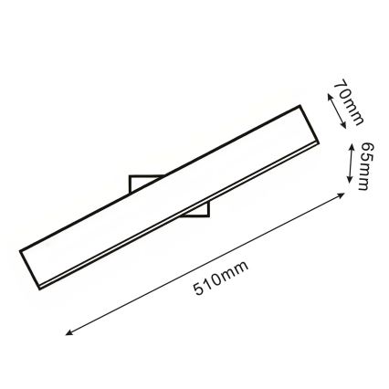 Kinkiet LED BERNADETTA LED/10W/230V 4000K biały