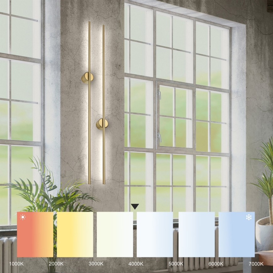 Kinkiet LED LANA LED/12W/230V 4000K matowe złoto