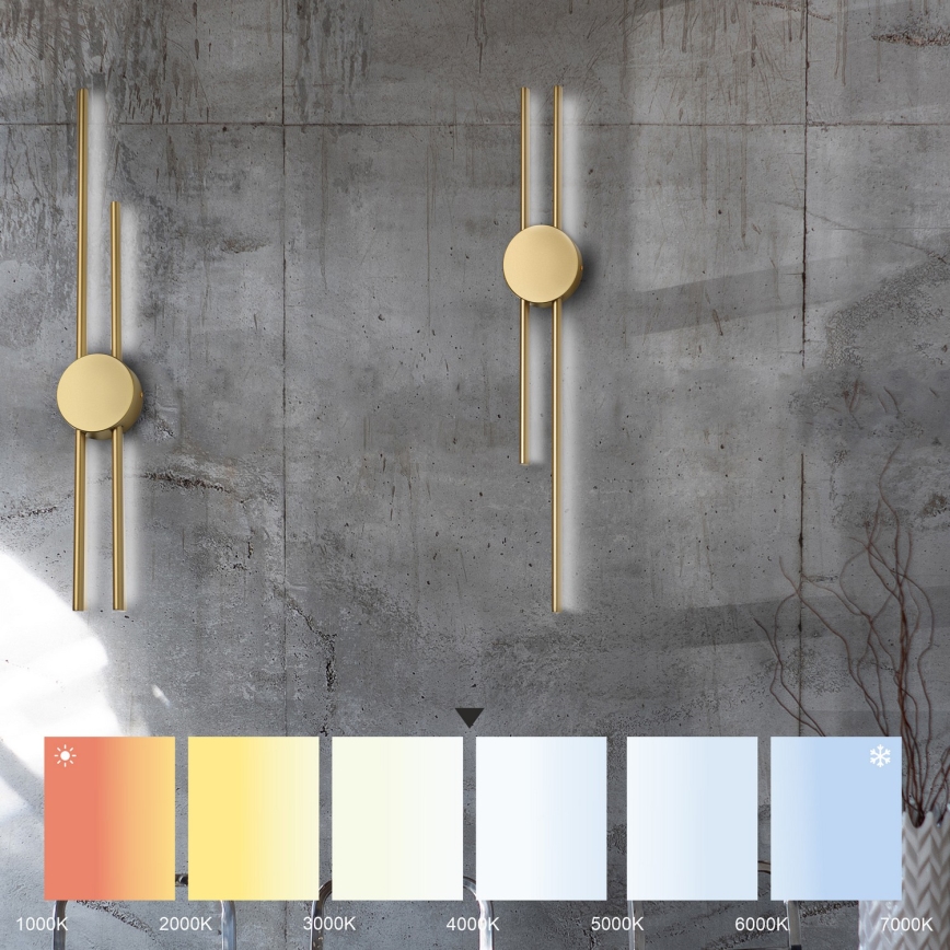 Kinkiet LED LANA LED/15W/230V 4000K matowe złoto