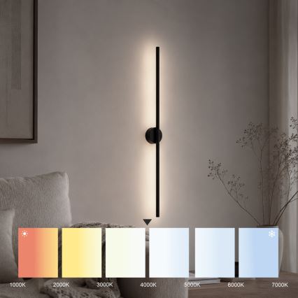 Kinkiet LED LANA LED/7W/230V 4000K czarny