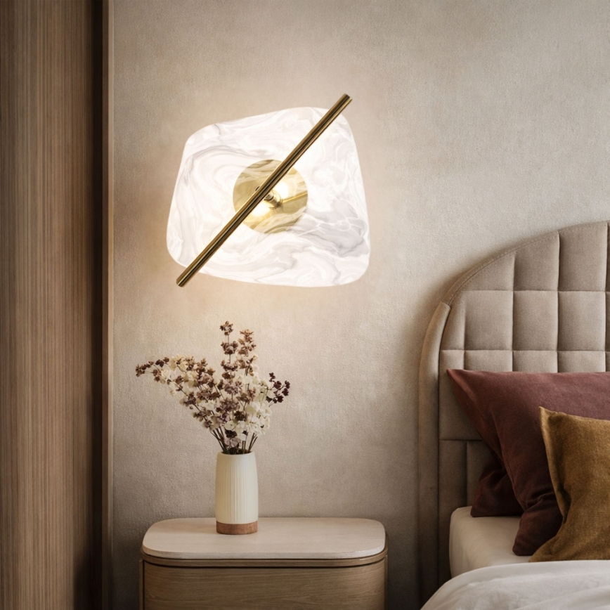 Kinkiet LED RELAX LED/5W/230V złoty/biały