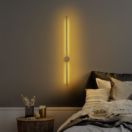Kinkiet LED SWORD LED/13W/230V 3000K matowe złoto