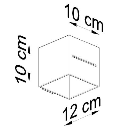 Kinkiet LOBO 1xG9/40W/230V czarny