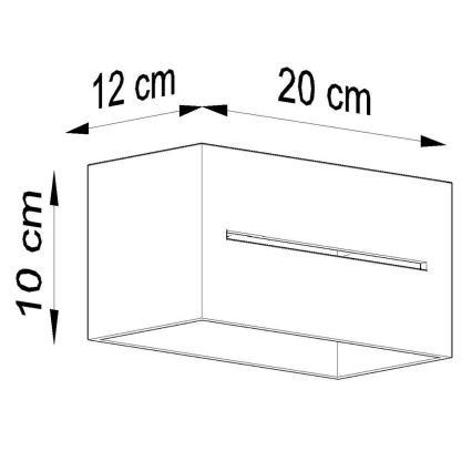 Kinkiet LOBO 2xG9/40W/230V biały