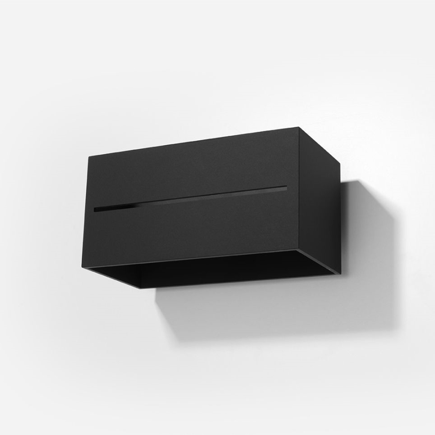 Kinkiet LOBO 2xG9/40W/230V czarny