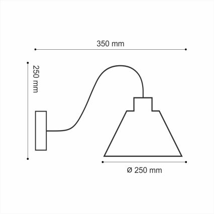 Kinkiet LOFT 1xE14/40W/230V