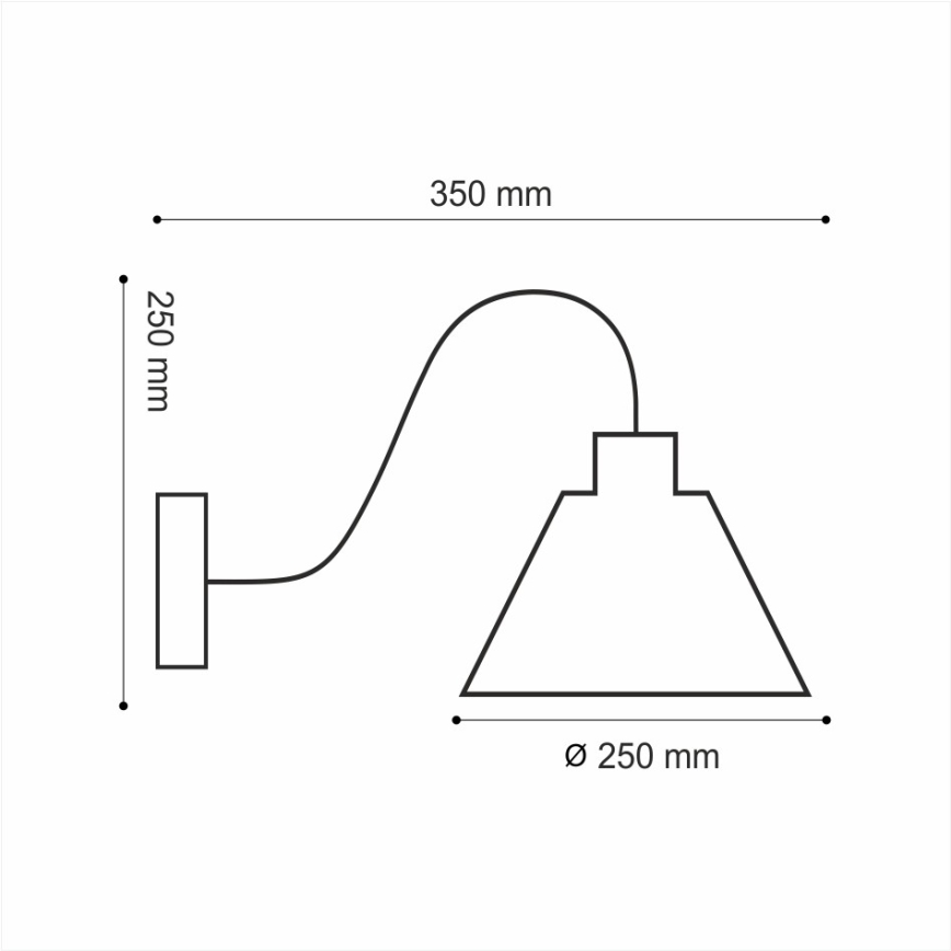 Kinkiet LOFT 1xE14/40W/230V