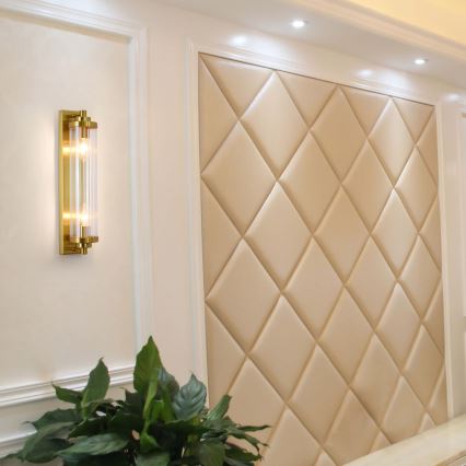 Kinkiet LORENZO 2xE14/40W/230V złoty