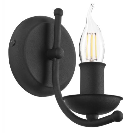 Kinkiet LUCY 1xE14/60W/230V czarny