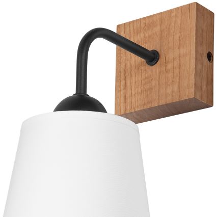 Kinkiet LULA 1xE27/60W/230V dąb