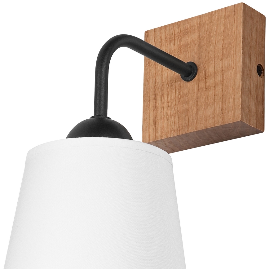 Kinkiet LULA 1xE27/60W/230V dąb