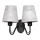 Kinkiet  MALBO II 2xE27/15W/230V czarny