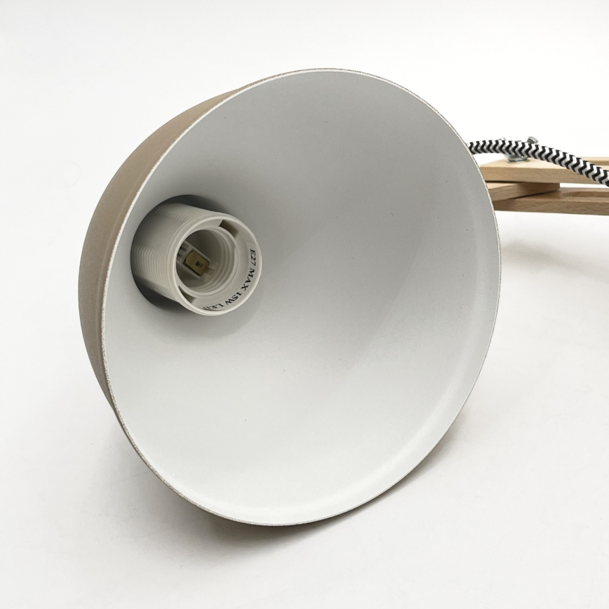 Kinkiet MARCELLO 1xE27/15W/230V beżowy