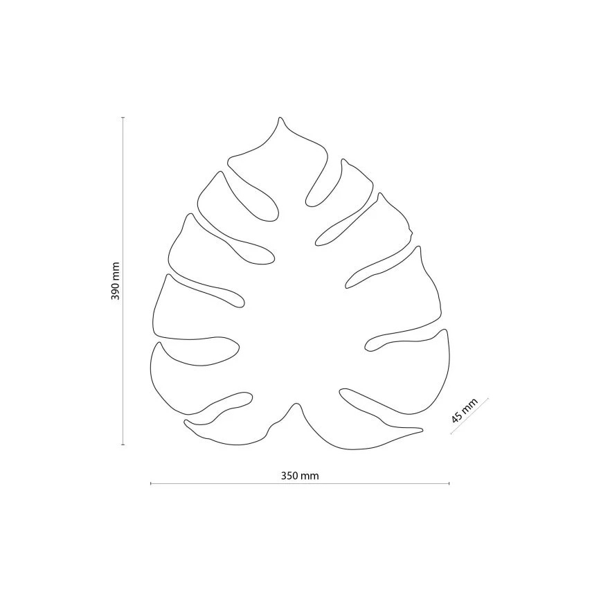Kinkiet MONSTERA 3xG9/6W/230V czarny