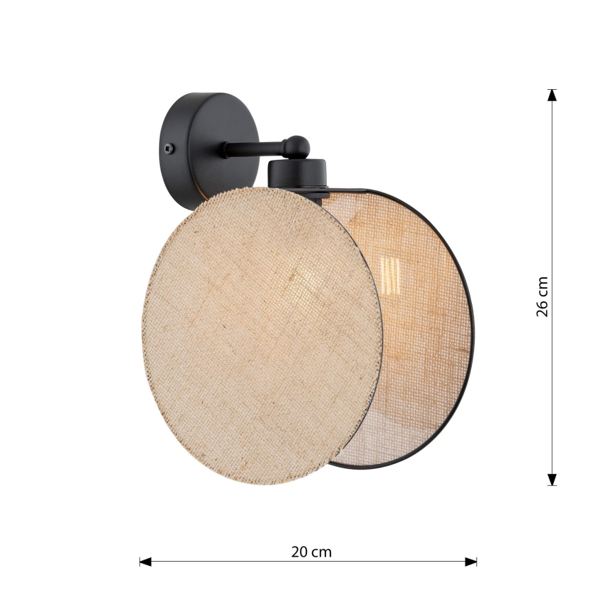 Kinkiet MOTIF 1xE14/10W/230V beżowy