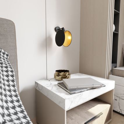 Kinkiet MOTIF 1xE27/15W/230V czarny